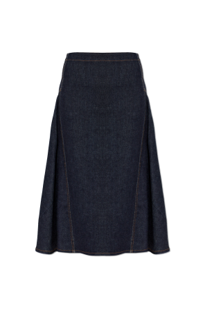 "Lavoir" denim skirt