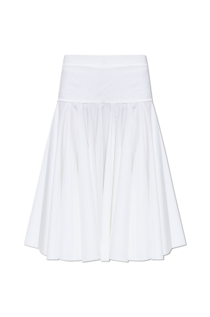 Skirt with shorter back