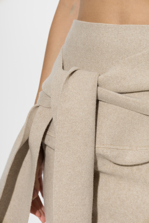 Jacquemus Falda de lana ‘Fiocco’