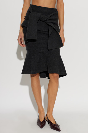 Jacquemus Wool Skirt ‘Fiocco’