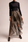 AllSaints ‘Slvina’ leopard-printed skirt