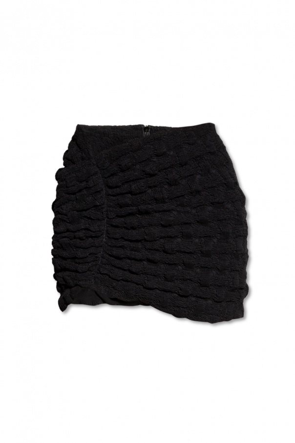 The Mannei ‘Raze’ textured skirt