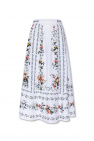 Erdem ‘Bernadette’ linen skirt