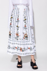 Erdem ‘Bernadette’ linen skirt