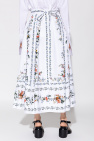 Erdem ‘Bernadette’ linen skirt