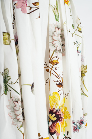 Erdem ‘Ferro’ skirt with floral motif