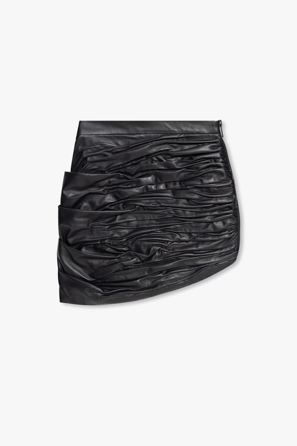 The Mannei ‘Nitto’ leather skirt