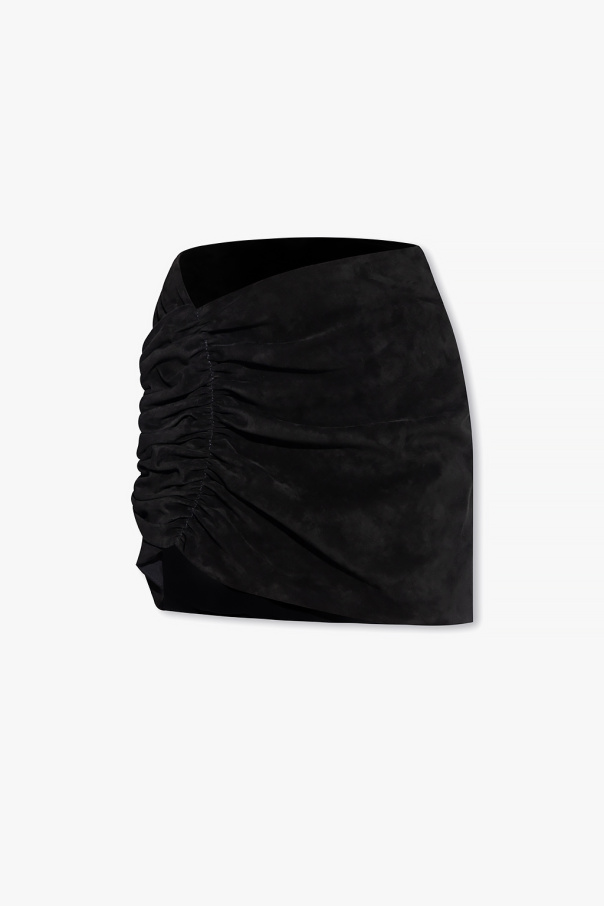 The Mannei ‘Wishaw’ suede skirt