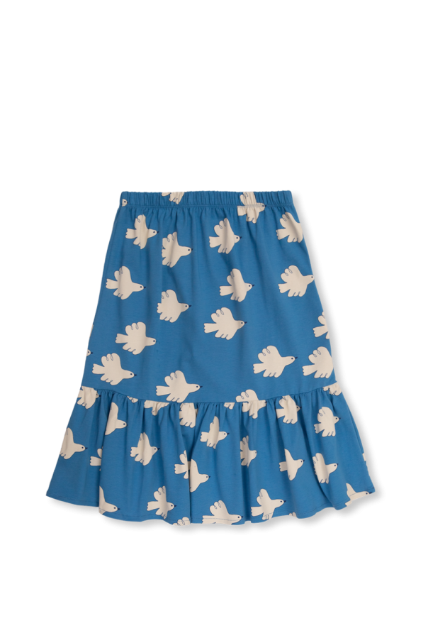 Tiny Cottons Skirt with dove motif