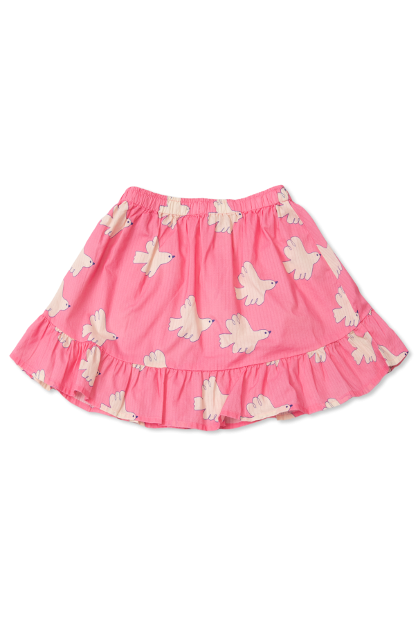 Tiny Cottons Skirt with pigeon motif