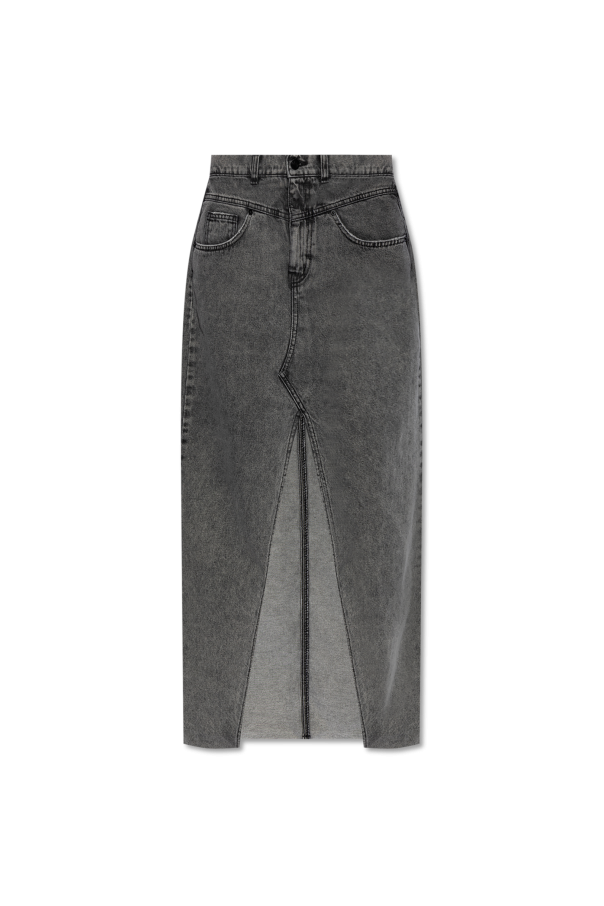 Jeansowa spódnica ‘aluta’ od The Mannei