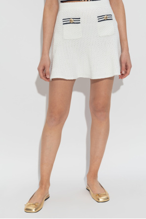 Self-Portrait Falda con bolsillos