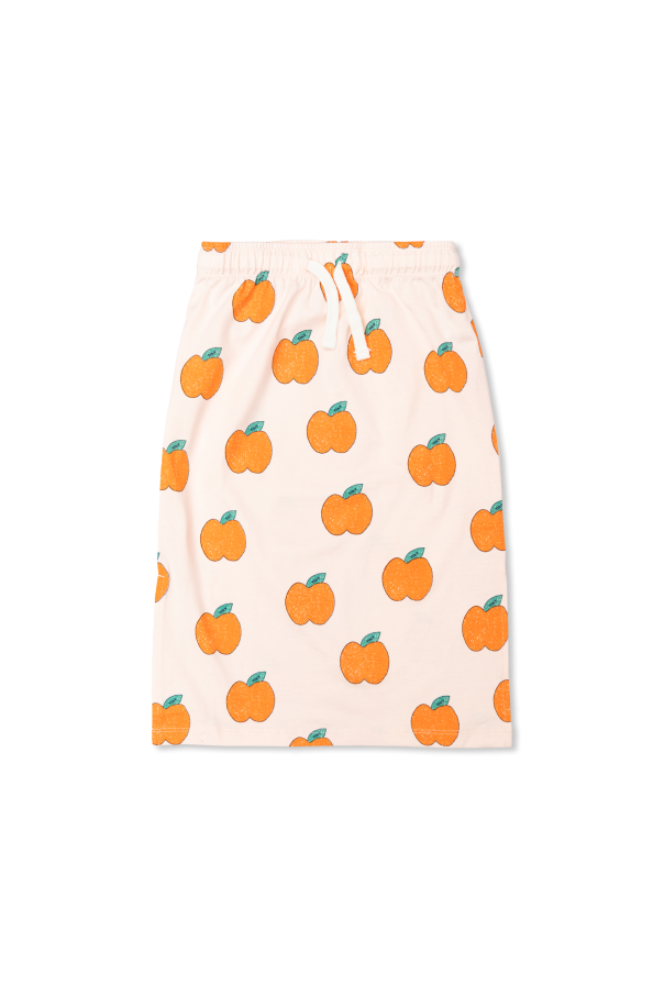 Tinycottons Rock mit Apfelmotiv