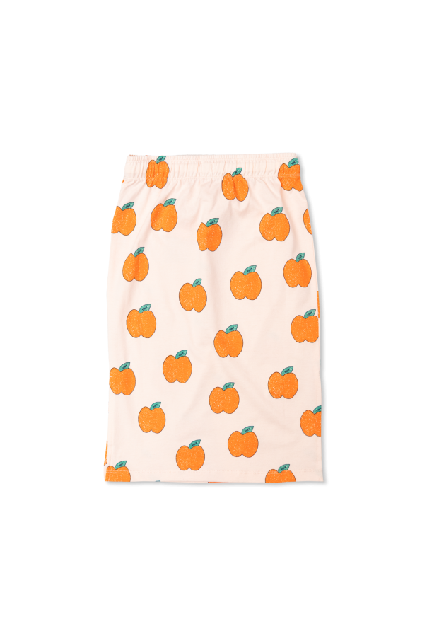 Tinycottons Rock mit Apfelmotiv