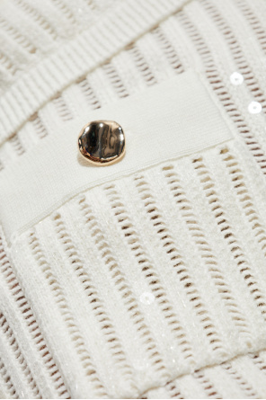 Self-Portrait Short skirt with shimmering sequins