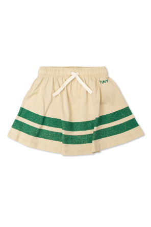 Falda con diseño de rayas