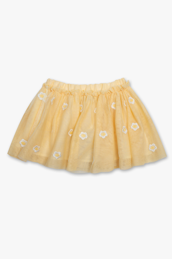stella lanyard McCartney Kids Skirt with floral motif