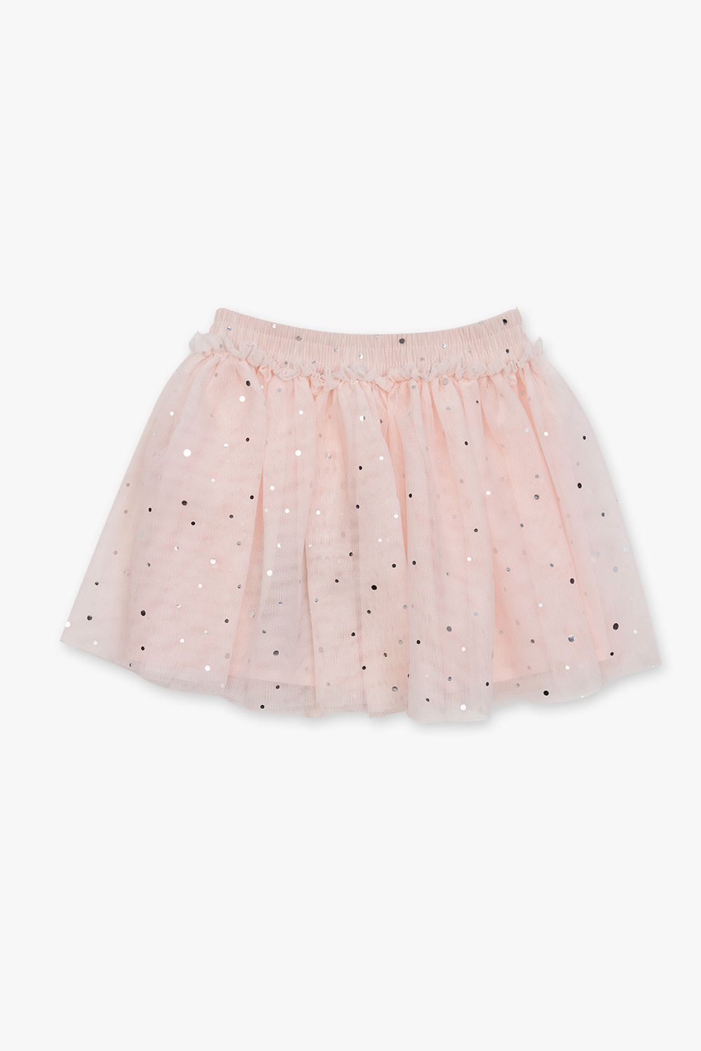 stella Red McCartney Kids Tulle skirt with glossy appliqués