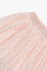 Stella McCartney Kids PINK Tulle skirt with glossy appliqués