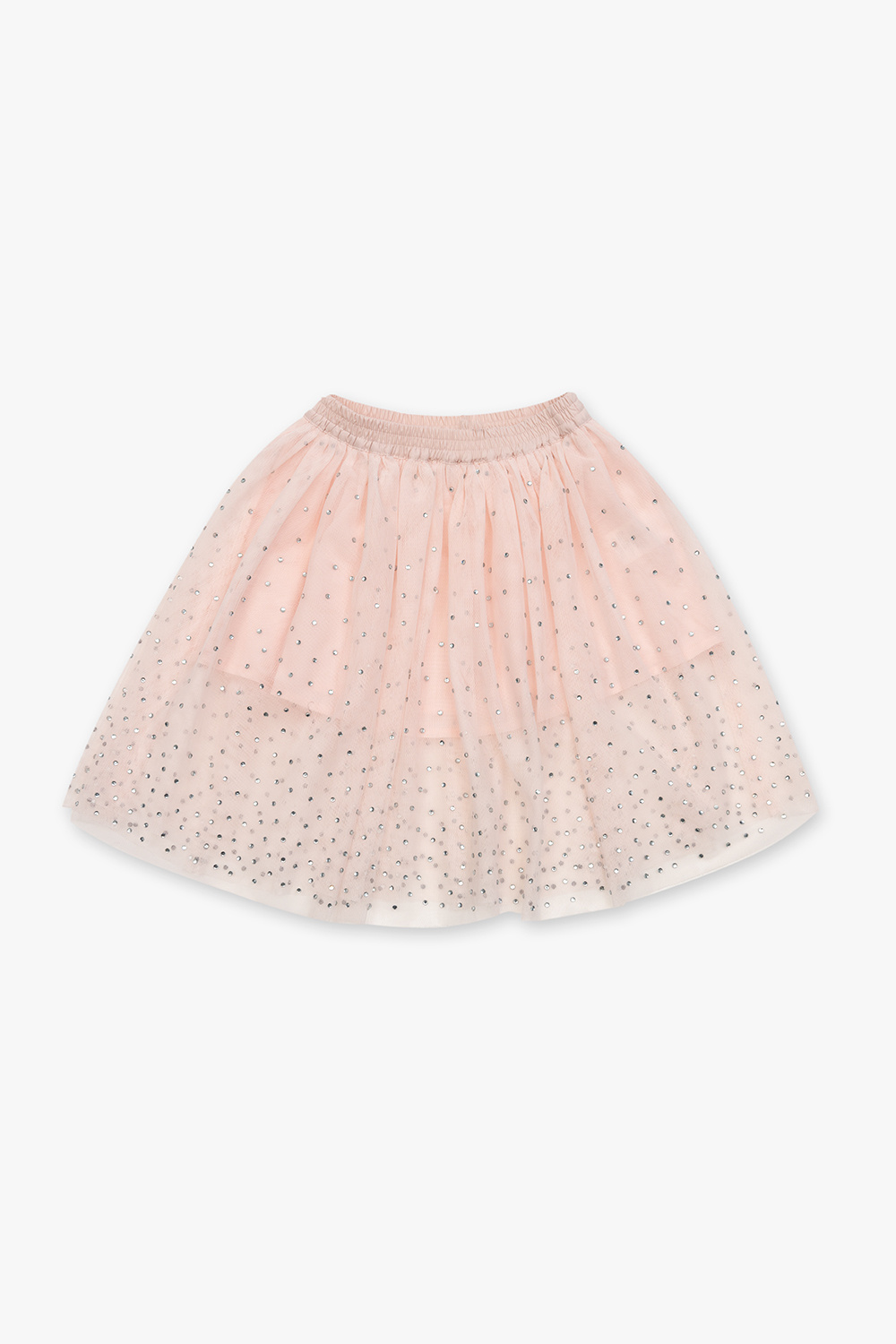 stella parley McCartney Kids Tulle skirt with glossy appliqués