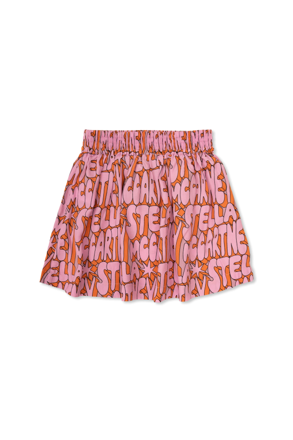 Stella McCartney Kids Skirt with logo