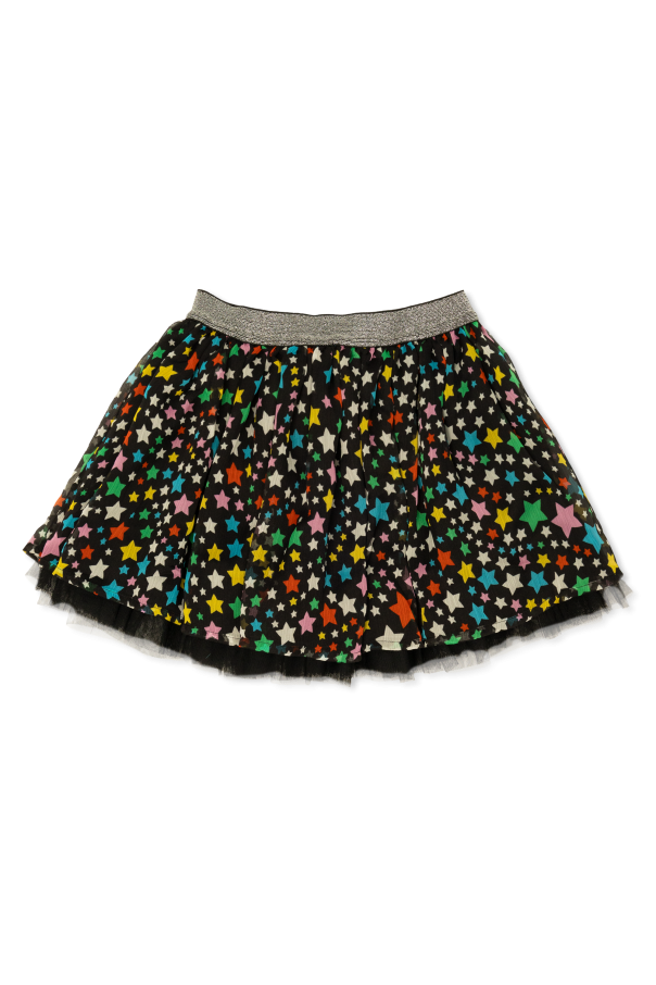 Stella McCartney Kids Skirt with star motif