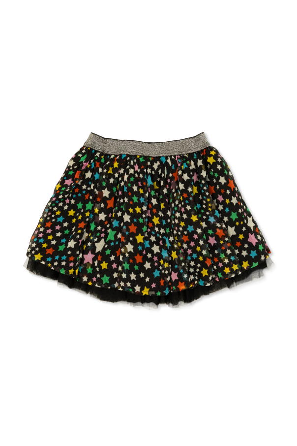 Stella McCartney Kids Skirt with star motif