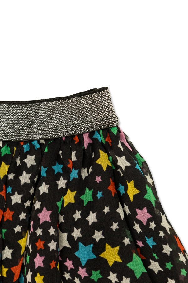 Stella McCartney Kids Skirt with star motif