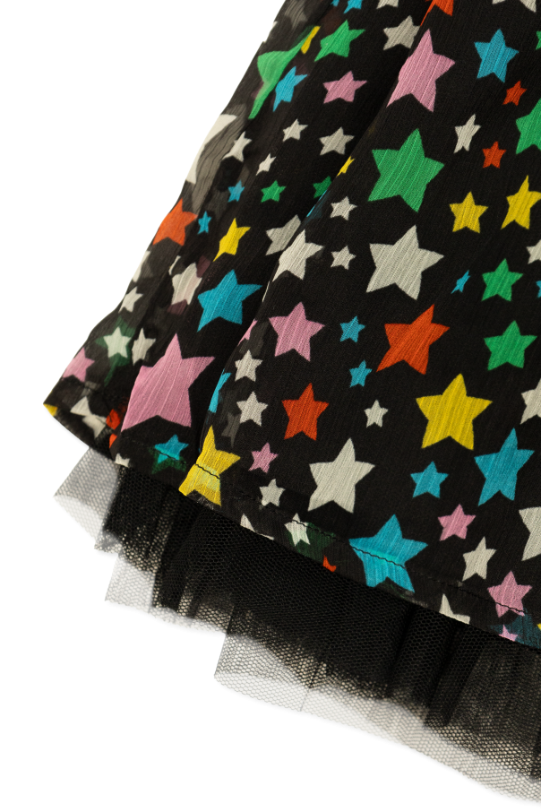 Stella McCartney Kids Skirt with star motif