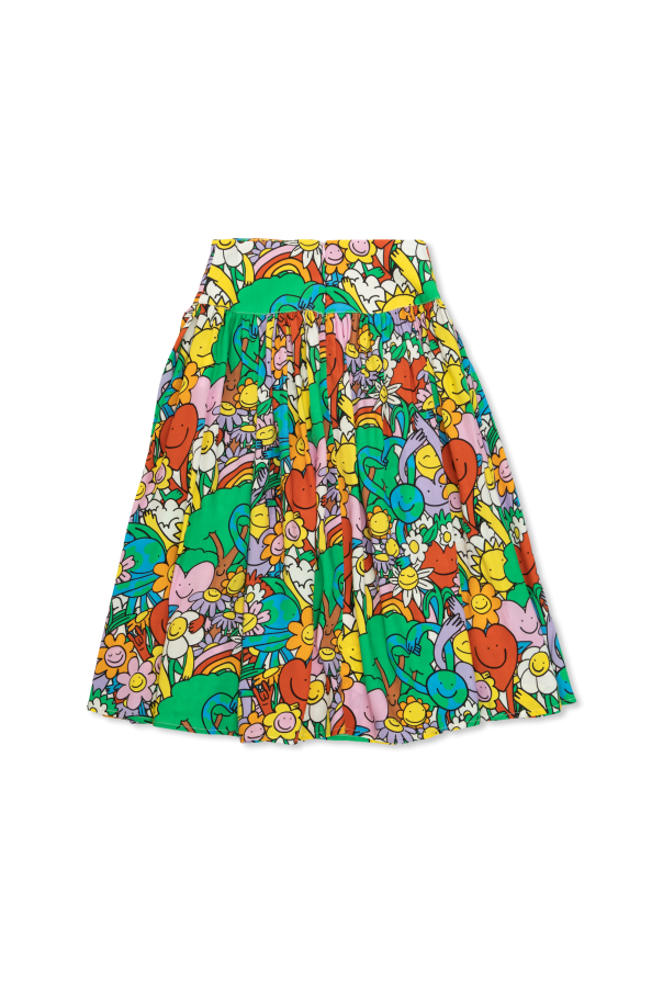 Stella McCartney Kids Falda estampada