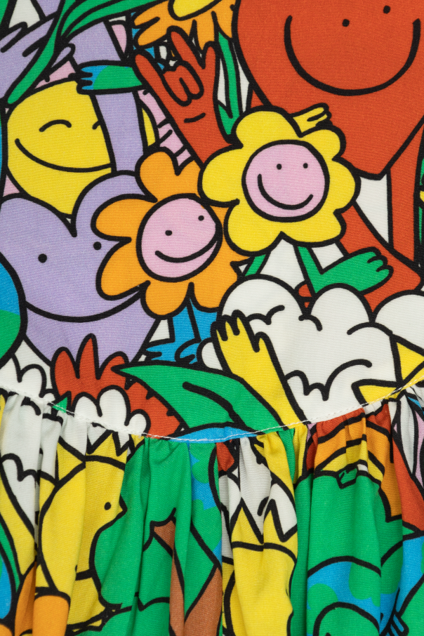 Stella McCartney Kids Falda estampada