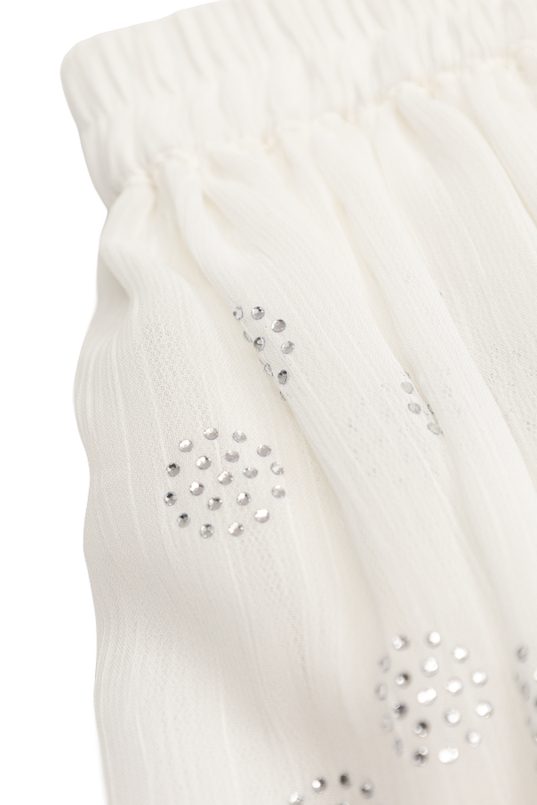 Stella McCartney Kids Falda con lentejuelas brillantes