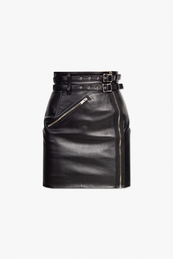 Undercover Leather skirt