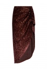 Balmain Asymmetric skirt with sequins
