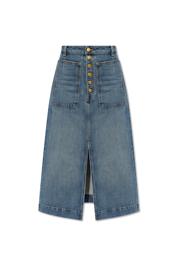 Jeansowa spódnica ‘bea’ od Ulla Johnson