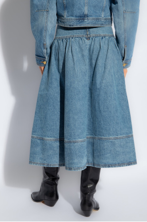 Ulla Johnson ‘The Astrid’ denim skirt