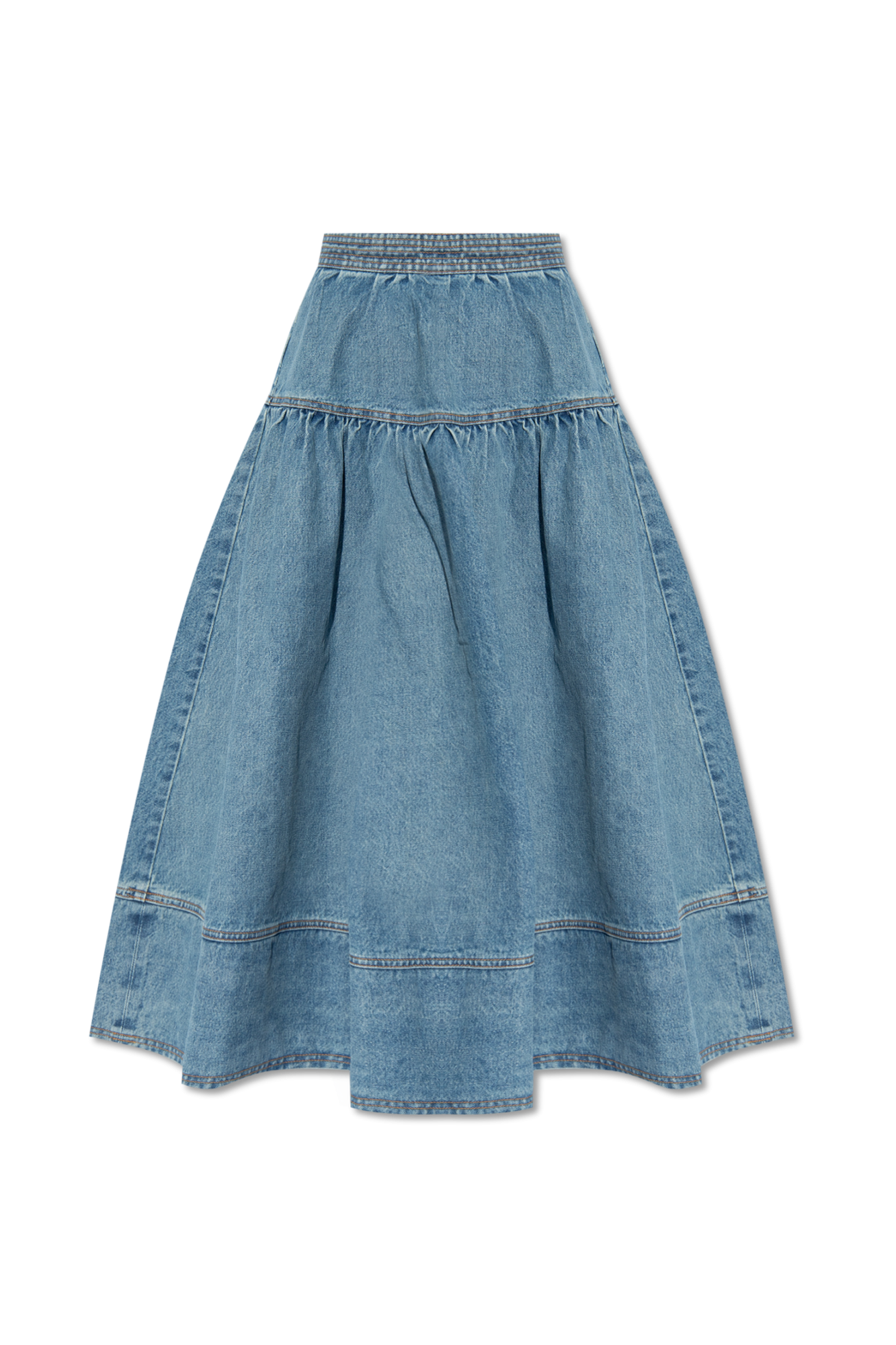 Ulla Johnson ‘The Astrid’ denim skirt