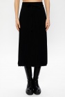 Red valentino sleeveless Pleated skirt