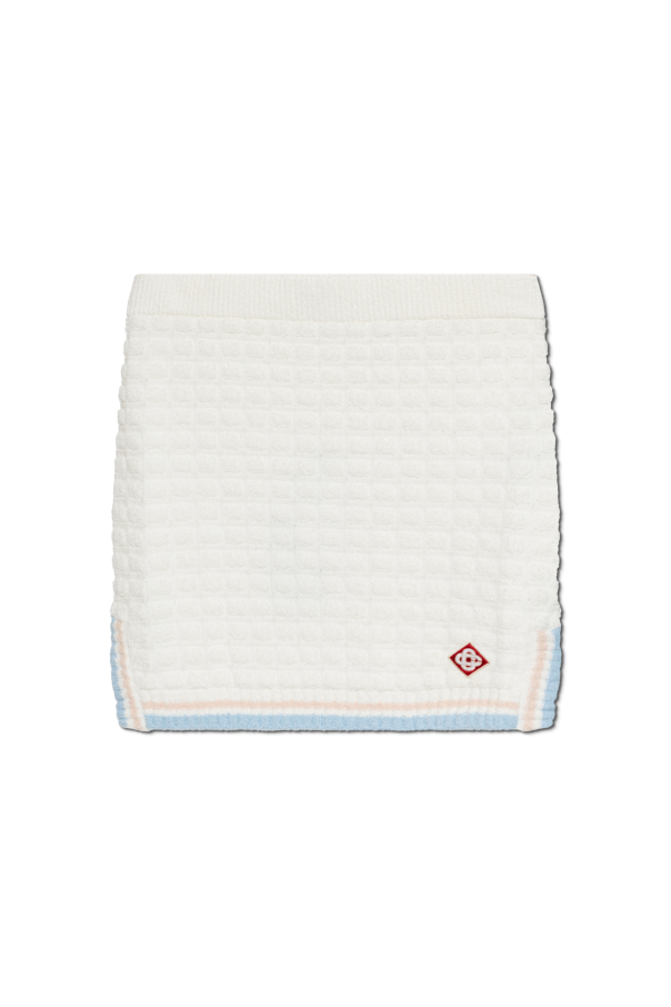 Short skirt made of terry-type cotton od Casablanca