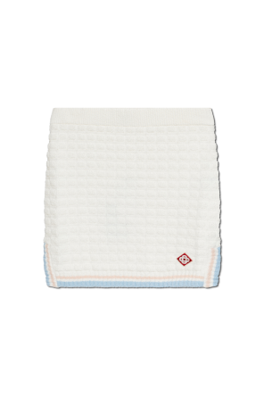 Short skirt made of terry-type cotton