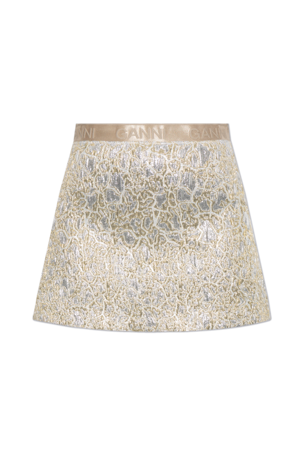 Ganni Skirt with lurex thread