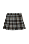 Bonpoint GREY Pleated Skirt