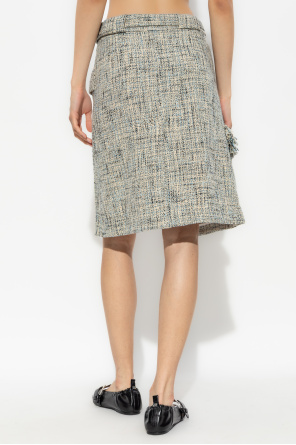 Ganni Tweed skirt