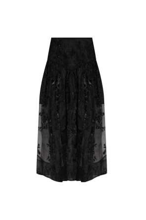 Rock mit Blumenmuster