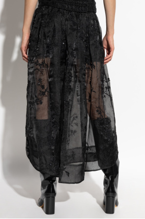 Ganni Spódnica z motywem kwiatowym