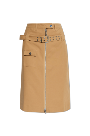 Skirt with belt