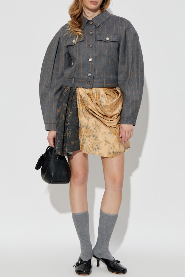 Ganni Drapierter Rock