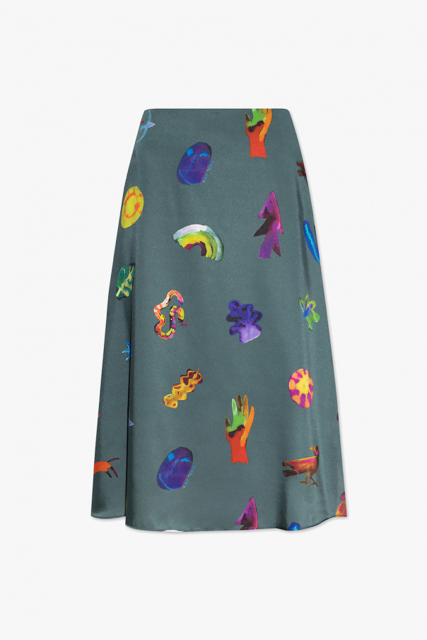 PS Paul Smith Printed skirt