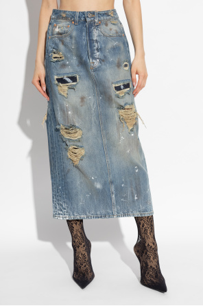 VETEMENTS Jeans skirt