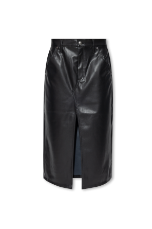 Faux leather skirt od Rag & Bone 